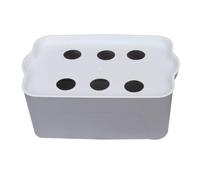 Boîte Culture Hydroponique Automatique de Fruits et Légumes, Balcon | PP Blanc, Germination sans Terre, Prise de Racine Facile, Usage Intérieur Silencieux