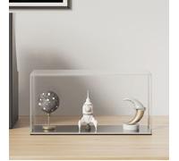 vidaXL Boîte d'affichage en acrylique Vitrine de présentation 24x12x11 cm Transparent