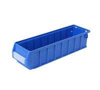 Boîte d ' atelier portable avec sections, E2 Blue | Couvercle transparent avec compartiments réglables et disposition flexible des grilles pour une organisation facile