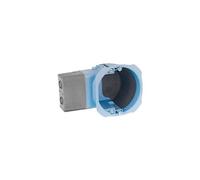 Eur'Ohm - Boîte d'encastrement pour micromodules 1 poste - Prof. 40 mm