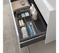 Boîte d'accessoires Villeroy & Boch L, tiroir séparateur intérieur A84310000, compatible avec les meubles sous-vasque Finero