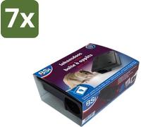 Boîte d'appâts pour rats XL, lot de 7 pièces, 24 × 19 × 9,5 cm