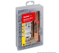 Boite d'assortiment chevilles SX Plus (132pcs) - FISCHER 41648