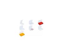 Petit Organiseur transparent 6 compartiments fixes Allit