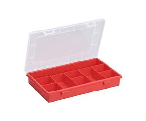 Boîte d'assortiment Rouge 9 casiers EuroPlus Basic 29/9 Allit