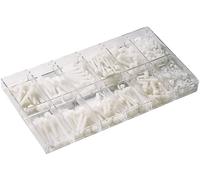 Boîte d'assortiments de 420 vis à tête cylindrique en polyamide
