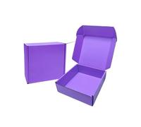 Boîte d'avion extra rigide 3 pièces pour Mariages,Anniversaires | Perruque de chemise de cosmétiques, cadeau de fête de mariage, emballage de vêtements pliants en papier(Color5,23x16x5cm)