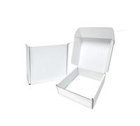 Boîte d'avion extra rigide 3 pièces pour Mariages,Anniversaires | Perruque de chemise de cosmétiques, cadeau de fête de mariage, emballage de vêtements pliants en papier(Color2,20x11x4cm)