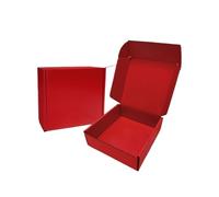 Boîte d'avion extra rigide 5 pièces pour Mariages,Anniversaires | Cosmétiques chemise perruque cadeau fête de mariage papier vêtements pliants(Color4,30x21x5cm 5pcs)