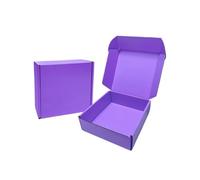 Boîte d'avion extra rigide 5 pièces pour Mariages,Anniversaires | Cosmétiques chemise perruque cadeau fête de mariage papier vêtements pliants(Color5,25x20x7cm 5pcs)