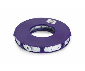 Boite de 1-Bande perforée courbée galvanisée Filetage M17 Diam. mm L 10 mm INDEX-CIPE1708