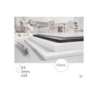 Boite De 10 Cartons Plume 5 Mm A3 - Transotype