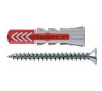 Fischer Cheville DuoPower 12x60 S LD bi-matière multi-matériaux avec vis Boîte de 10