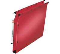 Boite de 10 dossier suspendu armoire Elba PP Ultimate A4 fond 15mm capacité 150 feuilles couverture polypro noir
