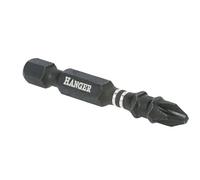 Boite de 10 embouts impact 1/4'' cruciforme PH2 longueur 75mm - - 134097