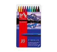 Boîte de 10 feutres Fibralo à pointe moyenne aquarellable