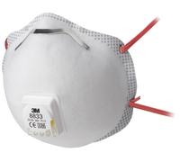 3M 3M Masque de protection respiratoire 8833, FFP3 R D Quantité:10
