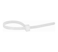 Boîte de 100 colliers Colring à denture intérieure - 4,6 x 360 mm - Blanc Blanc G