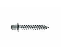 Boite de 100-Patte à vis pour collier zinguée Filetage M6 Diam. mm L 40 mm INDEX-ABTA0640