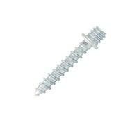 Boite de 100 pattes à vis bois 7x150 40 mm collerette - - PAVB40