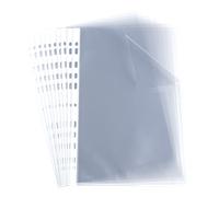 Boite de 100 pochettes perforées Oxford a4 polypro lisse 5/10ème incolore