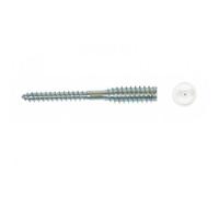 Boite de 100 Vis top-roc PVC ING FIXATIONS - 6x80 mm - Filet 33 mm capuchon blanc - A430150