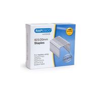 Rapesco Agrafes 1241 galvanisées résistantes Type 923/20 mm – Lot de 1000