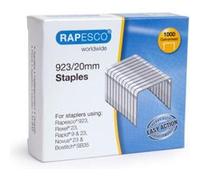 Rapesco Agrafes 1241 galvanisées résistantes Type 923/20 mm – Lot de 1000