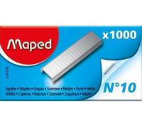 Boîte de 1000 agrafes N°10 Argent et Taupe