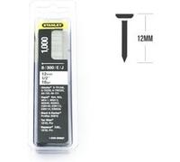 Stanley – Clous type J pour FatMax TR 350 et TRE 550 – 18GA (12 mm) – par 1000