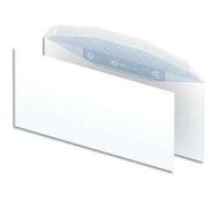 Boîte de 1000 enveloppes blanches gommées 80g pour mise sous pli automatique format DL2 114X229 mm G