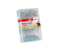 Fischer Coffret Profi-Box 518526 – 118 chevilles UX nylon Ø6-8 mm, vis & crochets