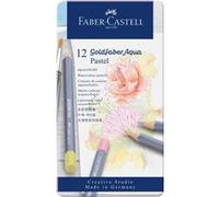 Boîte de 12 crayons de couleur Faber Castell Goldfaber Aquarelle pastel Multicolore E