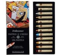 Boite de 12 pastels à l'huile - Couleurs irisées - Sennelier G