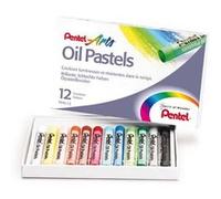 Arts Pastels à huile PHN4, étui en plastique de 12