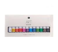 Boîte de 12 tubes de gouache 'Rico Design - ART' Basic