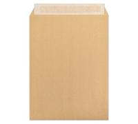Boite de 125 Pochettes Kraft Adour Brun 330x440 mm - Auto-Adhésives - 120g/m2 - Brun
