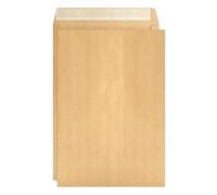 Boite de 125 Pochettes Kraft Adour Brun E4-280x400 mm - Auto-Adhésives - 120g/m2 - Brun