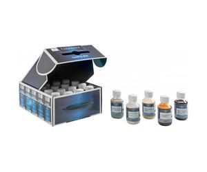Boîte de 16 échantillons de 100 ml de teintes à bois réactives MORDAN CIRANOVA