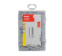 Boîte de 160 chevilles à expansion SX et vis FISCHER 567897 nylon SX - Ø 6-8 mm