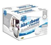 Boîte de 2 Recharges de 500g pour absorbeur d'humidité 48160 - L11,5 x H9,5 x P11,1 cm blanc G