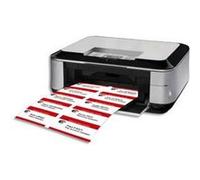 Boite de 200 bristols microperforés 190/m² en planche A4 pour badges 5,4x9 cm G