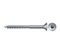Boîte de 200 vis bois PowerFast II FISCHER tête fraisée TX zingué blanc filetage partiel taille Ø 5 x 40mm