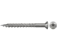 Boîte de 200 vis de terrasse FISCHER TX inox tête fraisée/ filetage partiel 5,0 x 50 mm