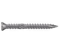 Vis inox A4 pour terrasse bois - double filet - 5 x 60 mm - par 200 ACTON