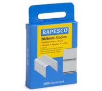 Boite de 2000 Agrafes Galvanisées 26/6mm G