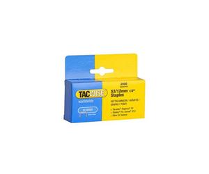 Boîte de 2000 agrafes galvanisées de type 53 L. 12 mm - TA-0337 - Tacwise