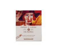 Boîte de 24 pastels à l'huile couleurs assorties pour portrait