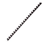 Boîte de 25 baguettes à anneaux 10 mm noir