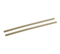 Boite de 250 pailles en papier brun Fackelmann Eco Friendly ref 54835 Brun G